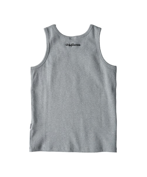 WISH FOR EVER(ウィッシュフォーエバー)の「HEAVY WEIGHT RIB TANK TOP(400g)/ヘビーウェイトリブタンクトップ(タンクトップ・メンズ・グレー/ブラック/ホワイト・SMALL/MEDIUM/LARGE)」の21枚目の写真