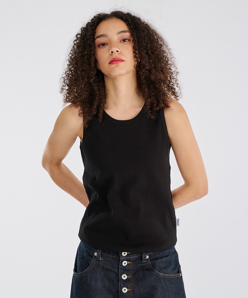 WISH FOR EVER(ウィッシュフォーエバー)の「HEAVY WEIGHT RIB TANK TOP(400g)/ヘビーウェイトリブタンクトップ(タンクトップ・メンズ・グレー/ブラック/ホワイト・SMALL/MEDIUM/LARGE)」の9枚目の写真