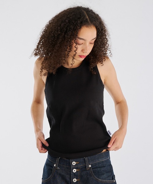 WISH FOR EVER(ウィッシュフォーエバー)の「HEAVY WEIGHT RIB TANK TOP(400g)/ヘビーウェイトリブタンクトップ(タンクトップ・メンズ・グレー/ブラック/ホワイト・SMALL/MEDIUM/LARGE)」の8枚目の写真