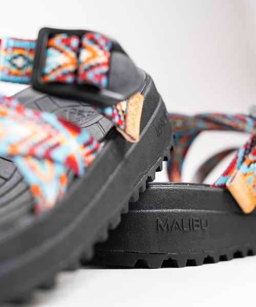 MALIBU SANDALS(マリブサンダルズ)の「MALIBU SANDALS / “EL NIDO” サンダル(サンダル・メンズ・マルチ/ブラック系/ブラウン系・9/10/8)」の9枚目の写真