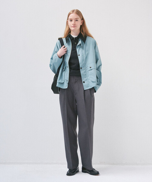 ANATOMICA(アナトミカ)の「ANATOMICA | ラウンドカラー ポロシャツ WOMEN(ポロシャツ・レディース・ブラック/ホワイト・ONE)」の11枚目の写真