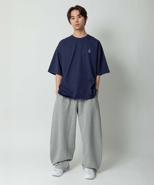 ALAND(エーランド)の「【UNISEX】ALAND/Aロゴ刺繍ウラケスウェットパンツ(スウェットパンツ・レディース・グレー/ブラック・LARGE/MEDIUM)」の20枚目の写真