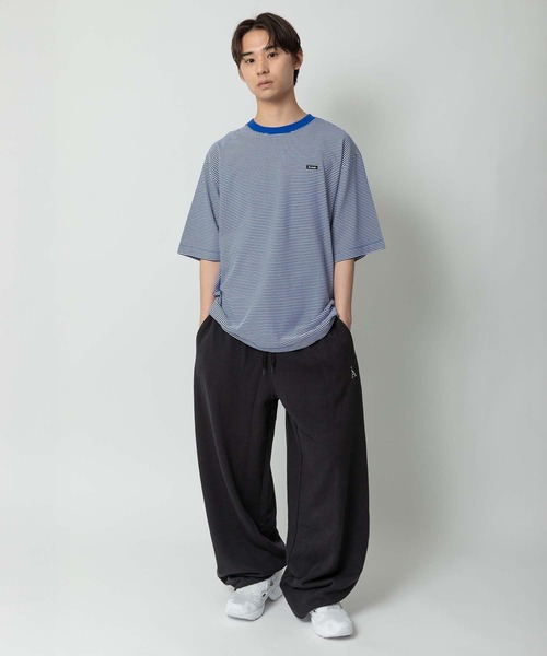 ALAND(エーランド)の「【UNISEX】ALAND/Aロゴ刺繍ウラケスウェットパンツ(スウェットパンツ・レディース・グレー/ブラック・LARGE/MEDIUM)」の9枚目の写真