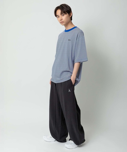 ALAND(エーランド)の「【UNISEX】ALAND/Aロゴ刺繍ウラケスウェットパンツ(スウェットパンツ・レディース・グレー/ブラック・LARGE/MEDIUM)」の10枚目の写真
