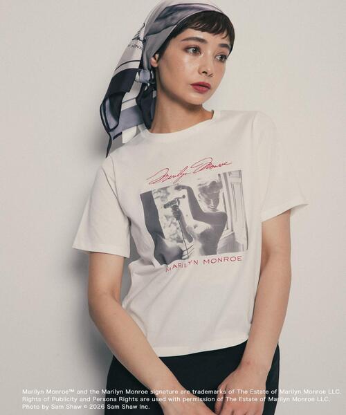 SENSE OF PLACE by URBAN RESEARCH（センスオブプレイスバイアーバンリサーチ）の「『別注』MARILYNMONROE×SENSE OF PLACE　グラフィックTシャツ（Tシャツ/カットソー・レディース・その他3/その他2/その他1・ONE）」の5枚目の写真