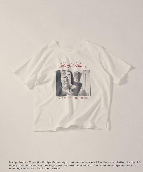 SENSE OF PLACE by URBAN RESEARCH（センスオブプレイスバイアーバンリサーチ）の「『別注』MARILYNMONROE×SENSE OF PLACE　グラフィックTシャツ（Tシャツ/カットソー・レディース・その他3/その他2/その他1・ONE）」の8枚目の写真