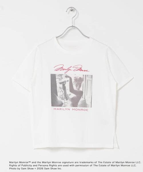 SENSE OF PLACE by URBAN RESEARCH（センスオブプレイスバイアーバンリサーチ）の「『別注』MARILYNMONROE×SENSE OF PLACE　グラフィックTシャツ（Tシャツ/カットソー・レディース・その他3/その他2/その他1・ONE）」の9枚目の写真