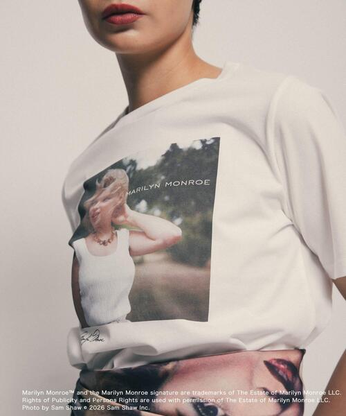 SENSE OF PLACE by URBAN RESEARCH（センスオブプレイスバイアーバンリサーチ）の「『別注』MARILYNMONROE×SENSE OF PLACE　グラフィックTシャツ（Tシャツ/カットソー・レディース・その他3/その他2/その他1・ONE）」の11枚目の写真