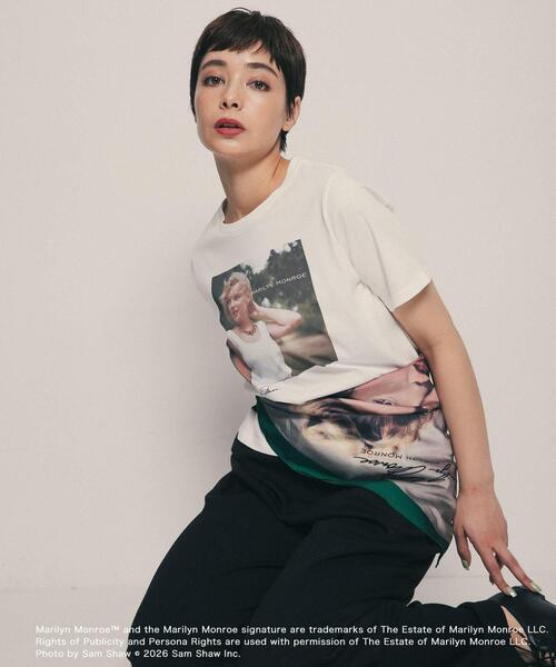 SENSE OF PLACE by URBAN RESEARCH（センスオブプレイスバイアーバンリサーチ）の「『別注』MARILYNMONROE×SENSE OF PLACE　グラフィックTシャツ（Tシャツ/カットソー・レディース・その他3/その他2/その他1・ONE）」の13枚目の写真