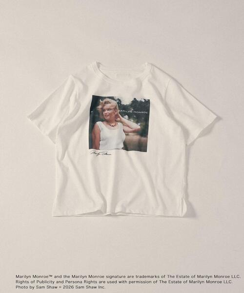 SENSE OF PLACE by URBAN RESEARCH（センスオブプレイスバイアーバンリサーチ）の「『別注』MARILYNMONROE×SENSE OF PLACE　グラフィックTシャツ（Tシャツ/カットソー・レディース・その他3/その他2/その他1・ONE）」の16枚目の写真