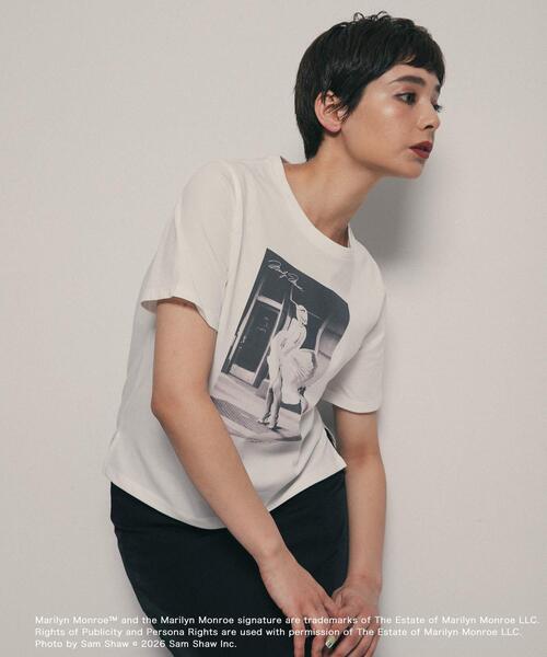 SENSE OF PLACE by URBAN RESEARCH（センスオブプレイスバイアーバンリサーチ）の「『別注』MARILYNMONROE×SENSE OF PLACE　グラフィックTシャツ（Tシャツ/カットソー・レディース・その他3/その他2/その他1・ONE）」の20枚目の写真