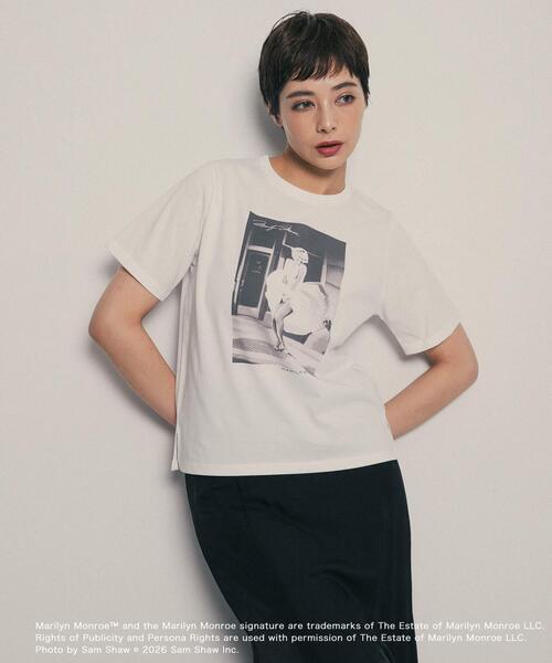 SENSE OF PLACE by URBAN RESEARCH（センスオブプレイスバイアーバンリサーチ）の「『別注』MARILYNMONROE×SENSE OF PLACE　グラフィックTシャツ（Tシャツ/カットソー・レディース・その他3/その他2/その他1・ONE）」の21枚目の写真