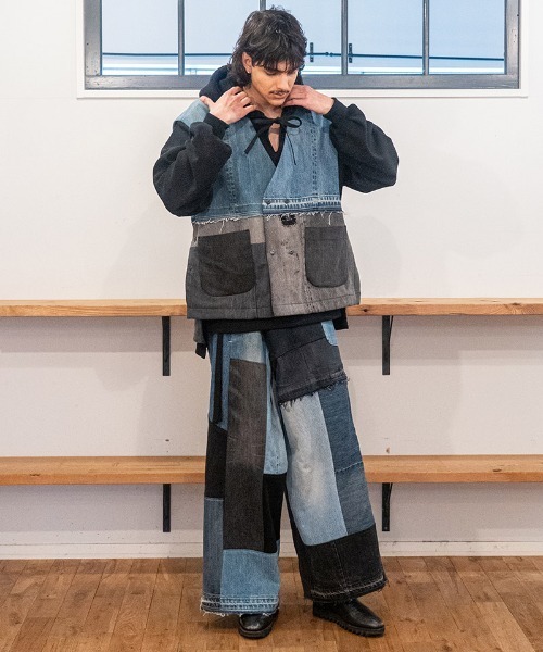 masterkey(マスターキー)の「mcg3816- RE-CLOAK-VEST リメイクベスト(MK27A-V-02)(ベスト・メンズ・マルチ・FREE)」の4枚目の写真