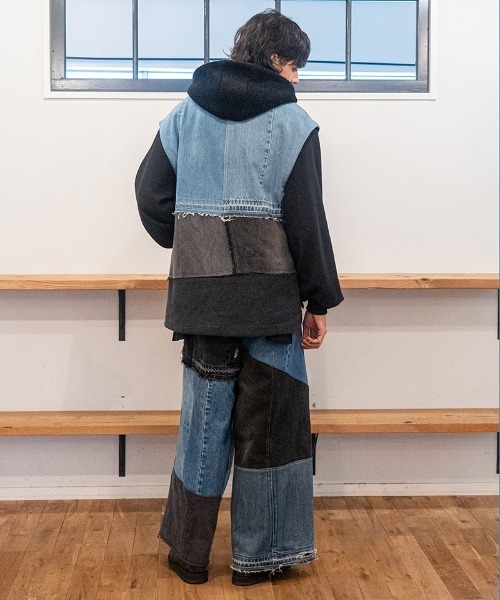 masterkey(マスターキー)の「mcg3816- RE-CLOAK-VEST リメイクベスト(MK27A-V-02)(ベスト・メンズ・マルチ・FREE)」の6枚目の写真