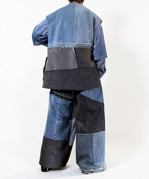 masterkey(マスターキー)の「mcg3816- RE-CLOAK-VEST リメイクベスト(MK27A-V-02)(ベスト・メンズ・マルチ・FREE)」の13枚目の写真