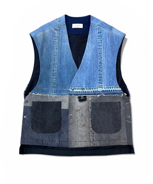 masterkey(マスターキー)の「mcg3816- RE-CLOAK-VEST リメイクベスト(MK27A-V-02)(ベスト・メンズ・マルチ・FREE)」の14枚目の写真