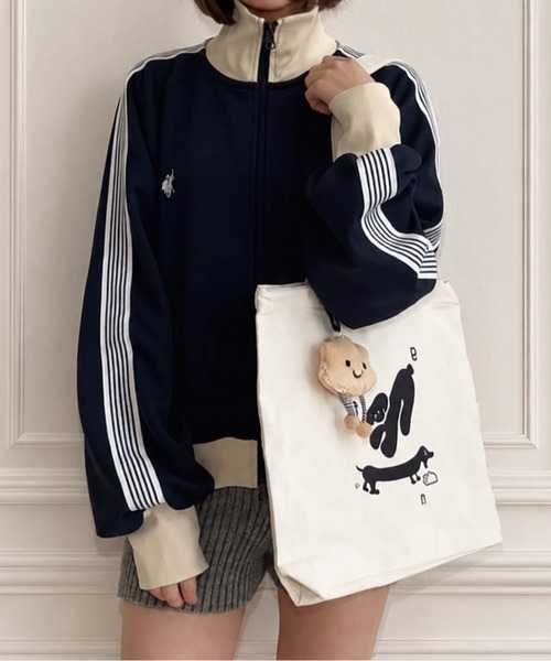 NOLITA LABORATORY(ノリータラボラトリー)の「【 NOLITA / ノリータ 】チャーム付き キャンバストートバッグ(トートバッグ・レディース・イエロー/ベージュ/ホワイト/グリーン/ホワイト系その他3/ホワイト系その他2・FREE)」の11枚目の写真
