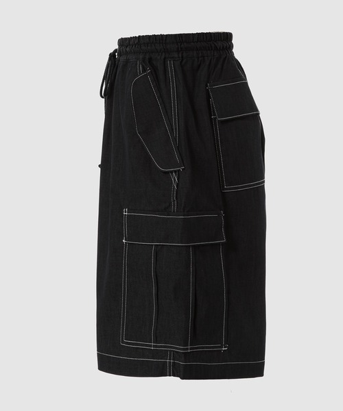 JUNYA WATANABE MAN(ジュンヤワタナベマン)の「LIGHTWEIGHT COTTON HALF DENIM PANTS(その他パンツ・メンズ・ネイビー・L/M/S/XS)」の2枚目の写真