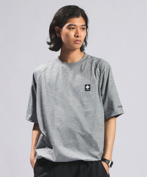 RAGEBLUE(レイジブルー)の「【Columbia/コロンビア】レイリバーポケットT(Tシャツ/カットソー・メンズ・グレー/ブラック/パープル・MEDIUM/LARGE)」の1枚目の写真