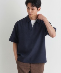 BACK NUMBER | BACK NUMBER(バックナンバー)リネンライクスキッパーシャツ(Tシャツ/カットソー)
