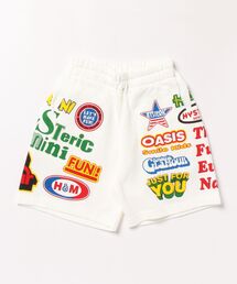HYSTERIC MINI | HYSTERIC LOGO MANIAC 裏毛ハーフパンツ(その他パンツ)