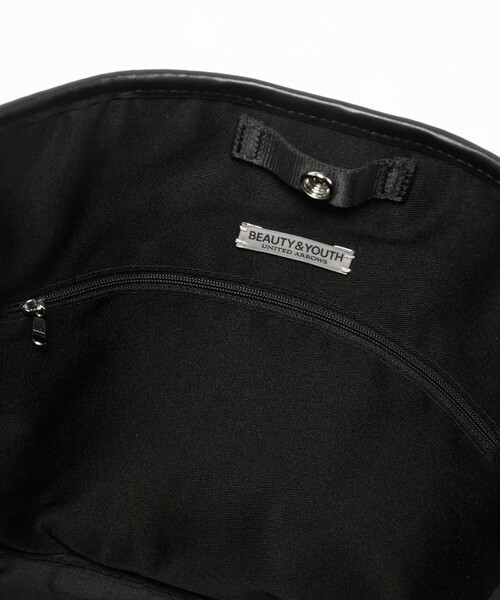 BEAUTY&YOUTH UNITED ARROWS(ビューティーアンドユースユナイテッドアローズ)の「ウーブン メッシュ バケット ショルダー バッグ(ショルダーバッグ・メンズ・ブラック・FREE)」の11枚目の写真
