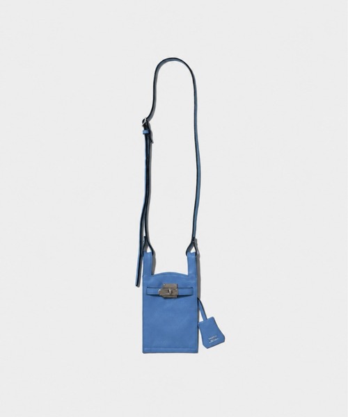 beautiful people(ビューティフルピープル)の「mini market bag(ショルダーバッグ・レディース・ダークブラウン/キャメル/ブラック/グレイッシュベージュ/ライトピンク/グレー/ミント/ブルー系/イエロー系・FREE)」の6枚目の写真