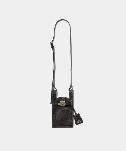 beautiful people(ビューティフルピープル)の「mini market bag(ショルダーバッグ・レディース・ダークブラウン/キャメル/ブラック/グレイッシュベージュ/ライトピンク/グレー/ミント/ブルー系/イエロー系・FREE)」の3枚目の写真
