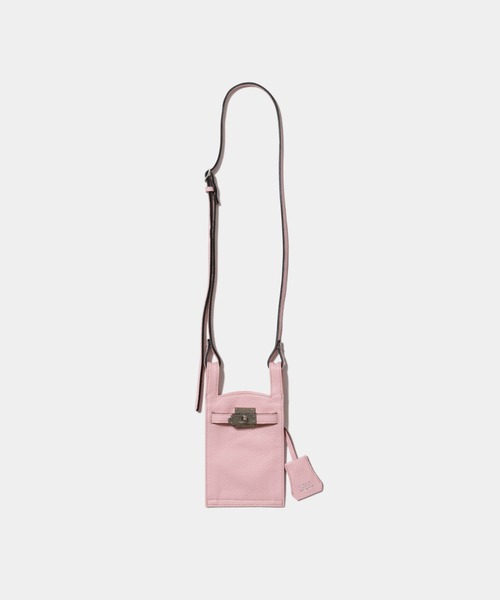 beautiful people(ビューティフルピープル)の「mini market bag(ショルダーバッグ・レディース・ダークブラウン/キャメル/ブラック/グレイッシュベージュ/ライトピンク/グレー/ミント/ブルー系/イエロー系・FREE)」の9枚目の写真