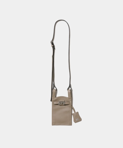 beautiful people(ビューティフルピープル)の「mini market bag(ショルダーバッグ・レディース・ダークブラウン/キャメル/ブラック/グレイッシュベージュ/ライトピンク/グレー/ミント/ブルー系/イエロー系・FREE)」の4枚目の写真