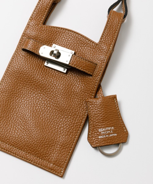 beautiful people(ビューティフルピープル)の「mini market bag(ショルダーバッグ・レディース・ダークブラウン/キャメル/ブラック/グレイッシュベージュ/ライトピンク/グレー/ミント/ブルー系/イエロー系・FREE)」の11枚目の写真