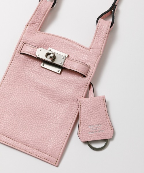 beautiful people(ビューティフルピープル)の「mini market bag(ショルダーバッグ・レディース・ダークブラウン/キャメル/ブラック/グレイッシュベージュ/ライトピンク/グレー/ミント/ブルー系/イエロー系・FREE)」の13枚目の写真