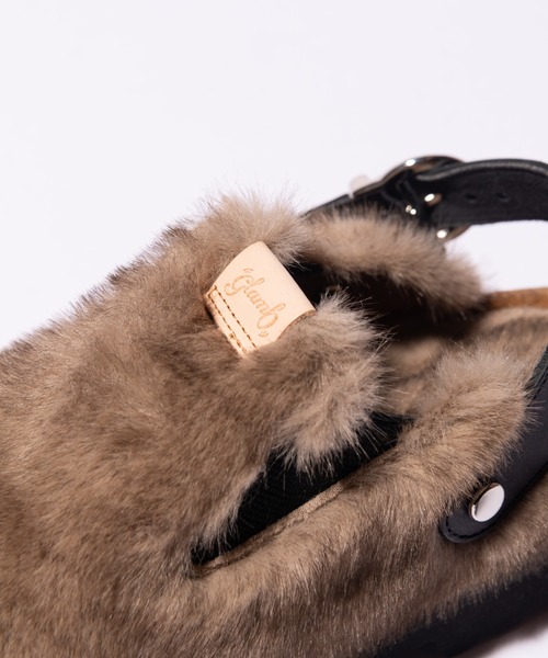 glamb(グラム)の「Fur Clog Sandals / ファークロッグサンダル(サンダル・メンズ・ブラウン系その他/ベージュ/チェック・25/26/27/28)」の18枚目の写真