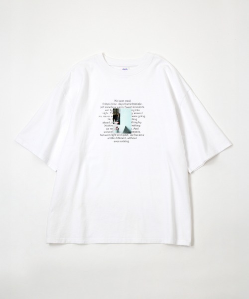 COLORME(カラーミー)の「【AKB48 伊藤百花 着用】ビックシルエット フォトTシャツ【ユニセックス】(Tシャツ/カットソー・レディース・チャコール/ホワイト・FREE)」の14枚目の写真