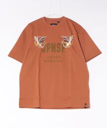 【TAION】 JPNSP ノンダウン ジャパンスペシャル フロント鷹刺繍 Tシャツ