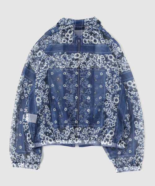 JOURNAL STANDARD(ジャーナルスタンダード)の「NOMARHYTHM / ノーマリズム EX Mesh Jacket(その他アウター・メンズ・ネイビー/ブラウン・MEDIUM/LARGE)」の3枚目の写真