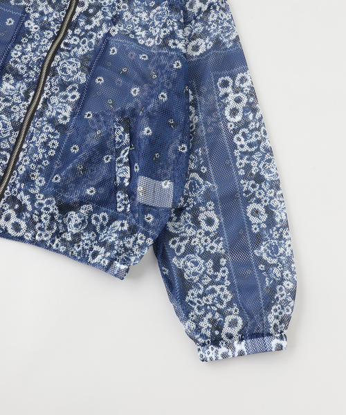 JOURNAL STANDARD(ジャーナルスタンダード)の「NOMARHYTHM / ノーマリズム EX Mesh Jacket(その他アウター・メンズ・ネイビー/ブラウン・MEDIUM/LARGE)」の5枚目の写真