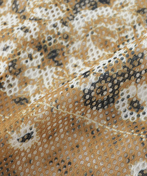 JOURNAL STANDARD(ジャーナルスタンダード)の「NOMARHYTHM / ノーマリズム EX Mesh Jacket(その他アウター・メンズ・ネイビー/ブラウン・MEDIUM/LARGE)」の6枚目の写真