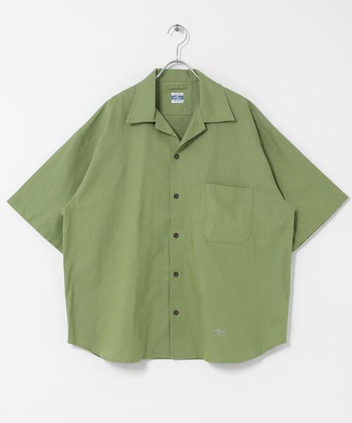 ARMY TWILL(アーミーツイル)の「ARMY TWILL COTTON LINEN HS SHIRTS(シャツ/ブラウス・メンズ・ホワイト系その他/ピンク/チャコールグレー/グリーン・MEDIUM/SMALL)」の1枚目の写真
