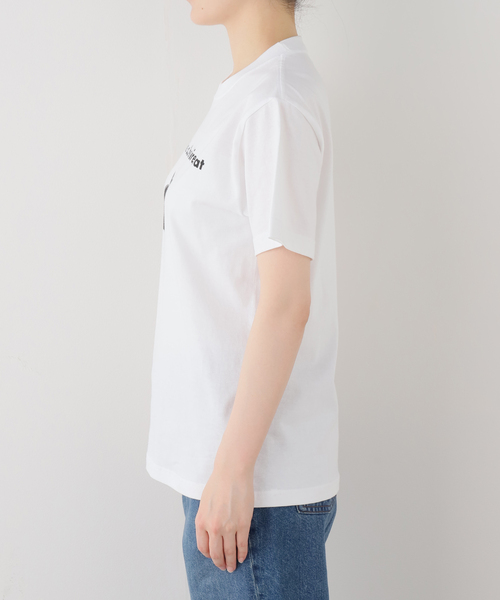 La TOTALITE(ラトータリテ)の「REGENCY WORKS/リージェンシー ワークス CAT Tシャツ(Tシャツ/カットソー・レディース・チャコールグレー/ホワイト・FREE)」の9枚目の写真