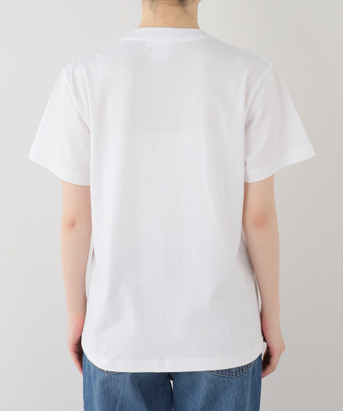 La TOTALITE(ラトータリテ)の「REGENCY WORKS/リージェンシー ワークス CAT Tシャツ(Tシャツ/カットソー・レディース・チャコールグレー/ホワイト・FREE)」の10枚目の写真