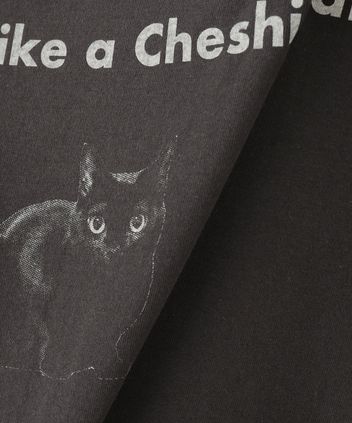La TOTALITE(ラトータリテ)の「REGENCY WORKS/リージェンシー ワークス CAT Tシャツ(Tシャツ/カットソー・レディース・チャコールグレー/ホワイト・FREE)」の16枚目の写真