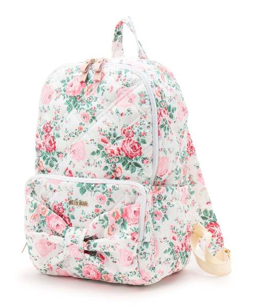 mezzo piano(メゾピアノ)の「【Cath Kidston】マザーズリュック容量約23L(その他ベビー用品・キッズ・オフホワイト/ライトピンク・F)」の2枚目の写真