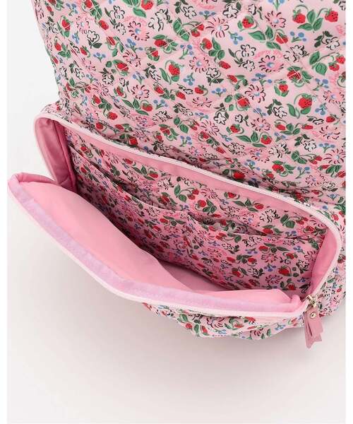 mezzo piano(メゾピアノ)の「【Cath Kidston】マザーズリュック容量約23L(その他ベビー用品・キッズ・オフホワイト/ライトピンク・F)」の6枚目の写真