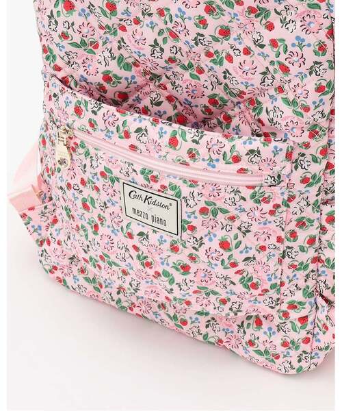 mezzo piano(メゾピアノ)の「【Cath Kidston】マザーズリュック容量約23L(その他ベビー用品・キッズ・オフホワイト/ライトピンク・F)」の10枚目の写真