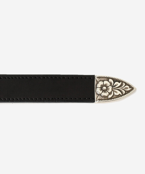J&M Davidson（ジェイアンドエムデヴィッドソン）の「J&M DAVIDSON | ウェスタンバックルレザーベルト UNISEX（ベルト・レディース・ブラック・32/36）」の3枚目の写真