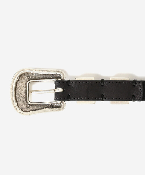 J&M Davidson（ジェイアンドエムデヴィッドソン）の「J&M DAVIDSON | ウェスタンバックルレザーベルト UNISEX（ベルト・レディース・ブラック・32/36）」の4枚目の写真