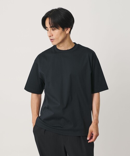 BEAUTY&YOUTH UNITED ARROWS（ビューティーアンドユースユナイテッドアローズ）の「クール デオドラント クルーネック Tシャツ 接触冷感 抗菌防臭（Tシャツ/カットソー・メンズ・ホワイト/ネイビー/ブラック・M/XL/S/L）」の7枚目の写真