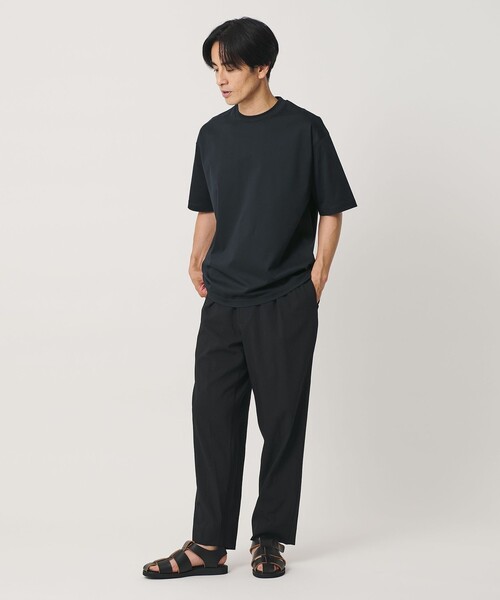 BEAUTY&YOUTH UNITED ARROWS（ビューティーアンドユースユナイテッドアローズ）の「クール デオドラント クルーネック Tシャツ 接触冷感 抗菌防臭（Tシャツ/カットソー・メンズ・ホワイト/ネイビー/ブラック・M/XL/S/L）」の8枚目の写真