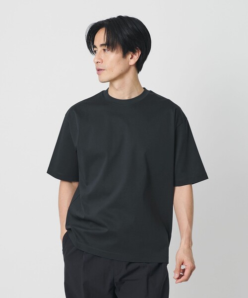 BEAUTY&YOUTH UNITED ARROWS（ビューティーアンドユースユナイテッドアローズ）の「クール デオドラント クルーネック Tシャツ 接触冷感 抗菌防臭（Tシャツ/カットソー・メンズ・ホワイト/ネイビー/ブラック・M/XL/S/L）」の9枚目の写真